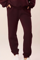 Spodnie dresowe w kolorze wine berry