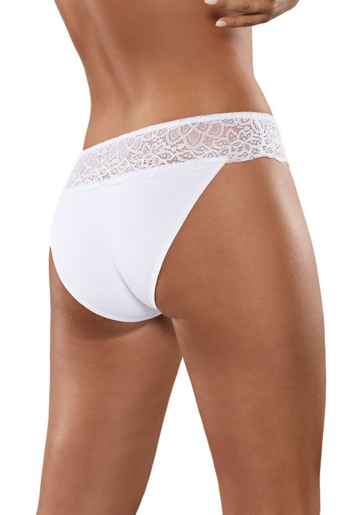 Figi damskie z koronką BBL 144 kolor biały