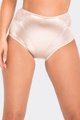 Beżowe modelujące figi damskie z satynowym wykończeniem BBL 103