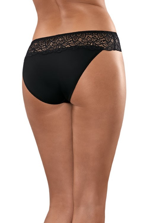 Figi damskie z koronką BBL 144 kolor czarny